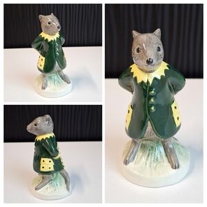1980 Margaret Tempest's "Water Rat" Figurine Coalport Made in England